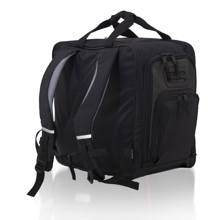 Torba plecak narciarski na buty i kask Ski grafitowa