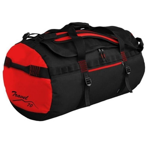 Torba podróżna sportowa roz. "m" 70l Travel czerwona