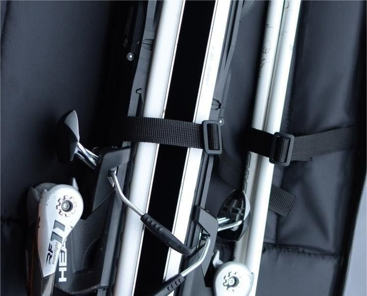 Pokrowiec na narty max: 175cm Ski grafitowy