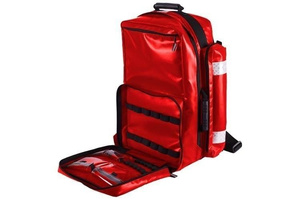 Plecak ratowniczy z ampularium (85 ampułek) 86l TRM-56 - czerwony