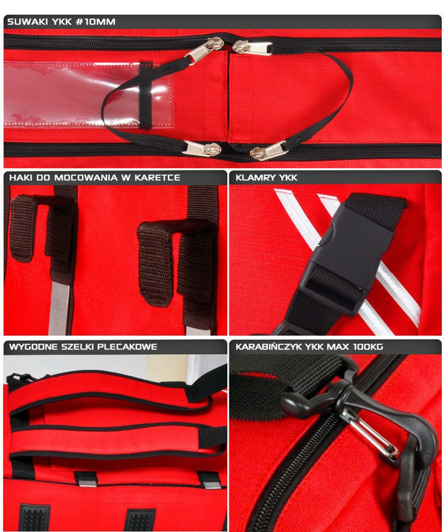 Torba na zestaw tlenowy 32l TRM 65