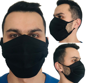 Maseczki wielokrotnego użytku z kieszonką na filtr