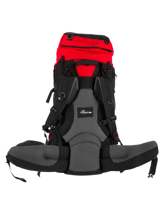 Plecak wyprawowy - Everest 70-85l czerwony