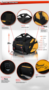 Torba podróżna sportowa roz. "xs" Travel szary