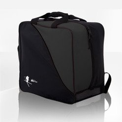 Torba plecak narciarski na buty i kask Ski grafitowa