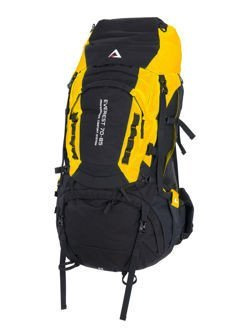 Plecak wyprawowy - Everest 70-85l żółty