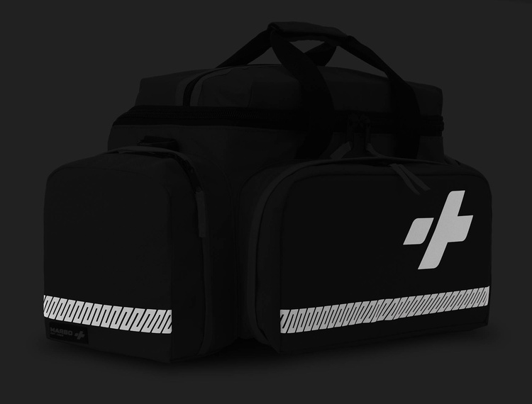 Medyczna torba lekarska 47l TRM-58_2.0 - czerwona