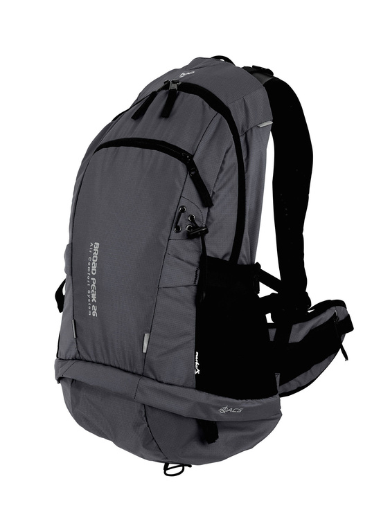 Plecak rowerowy - Broad Peak 26l grafitowy