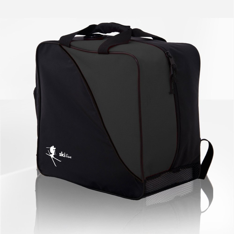 Torba plecak narciarski na buty i kask Ski grafitowa